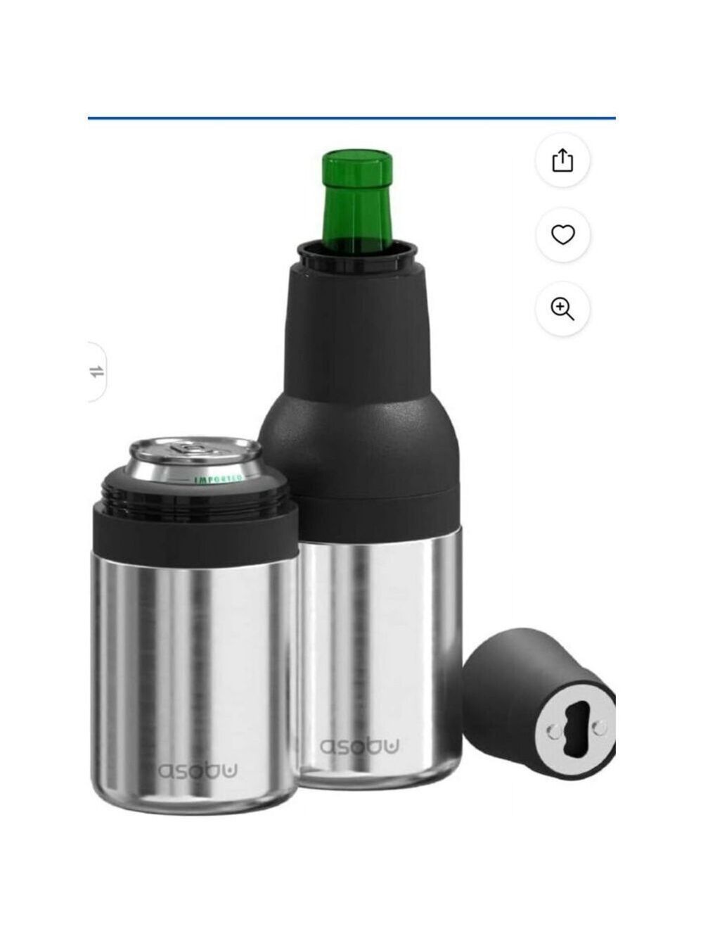 asobu Frosty Beer 2 Go & Bottle Keeper